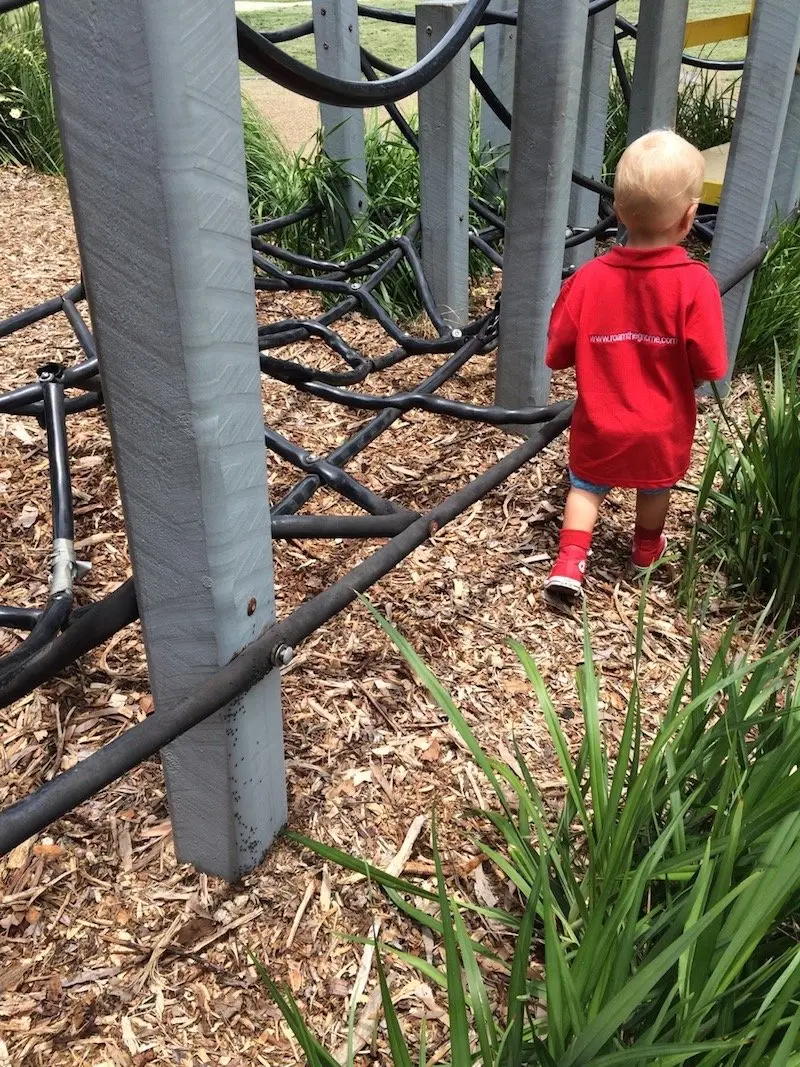 photo - fitzgibbon hidden world playground rubber walking track