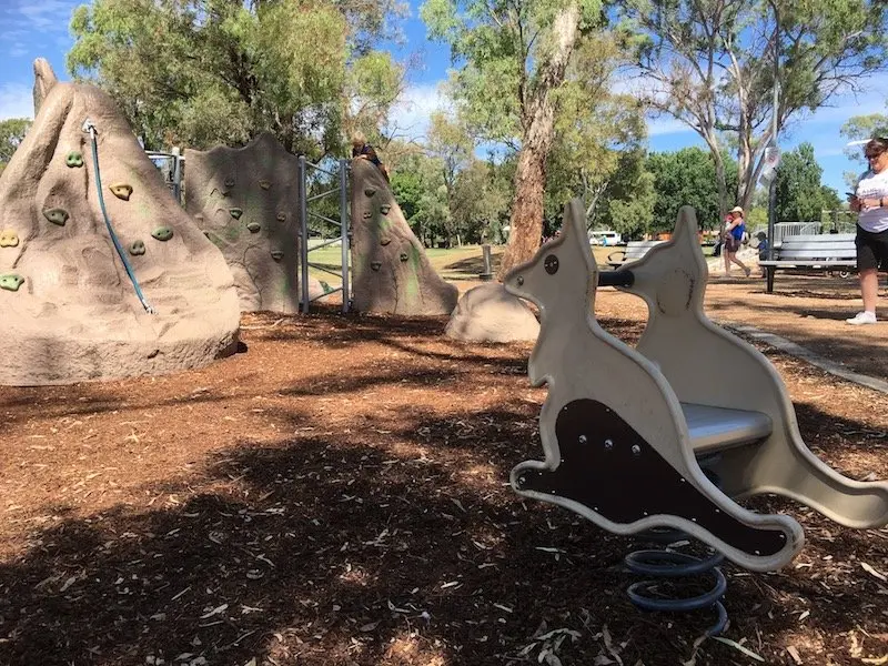 kambah adventure playground canberra toddler rocker pic