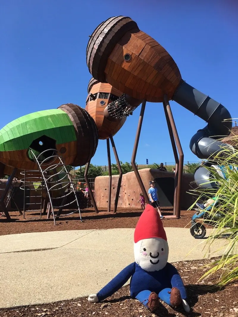 pod playground canberra with roam the gnome pic