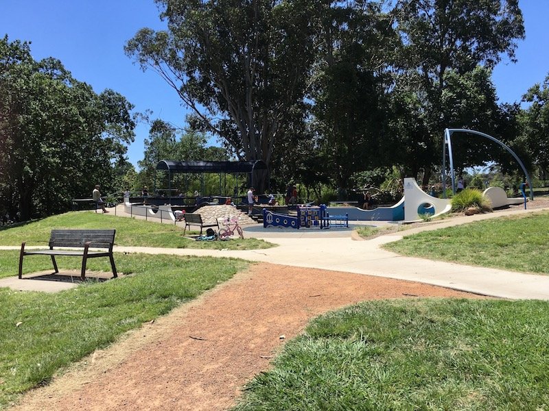 weston park adventure playground entrance pic