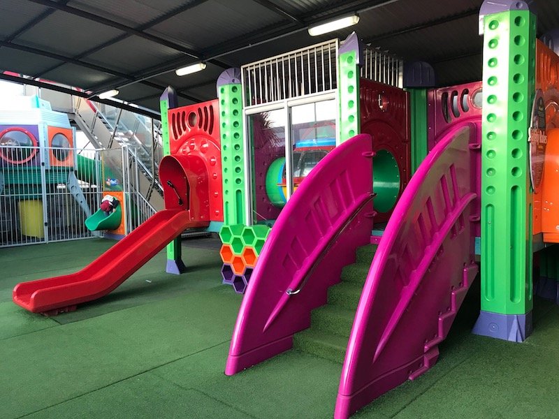 photo - mcdonalds taupo plane playground