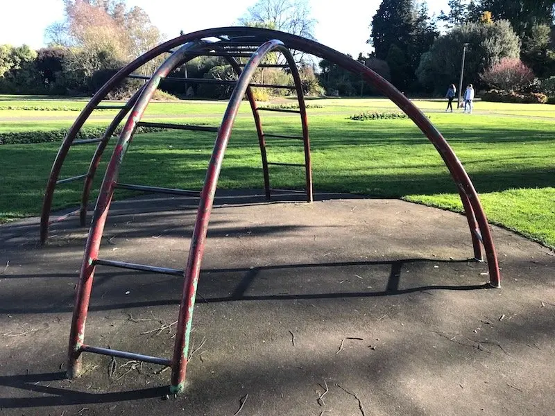 photo - taupo playground monkey bars