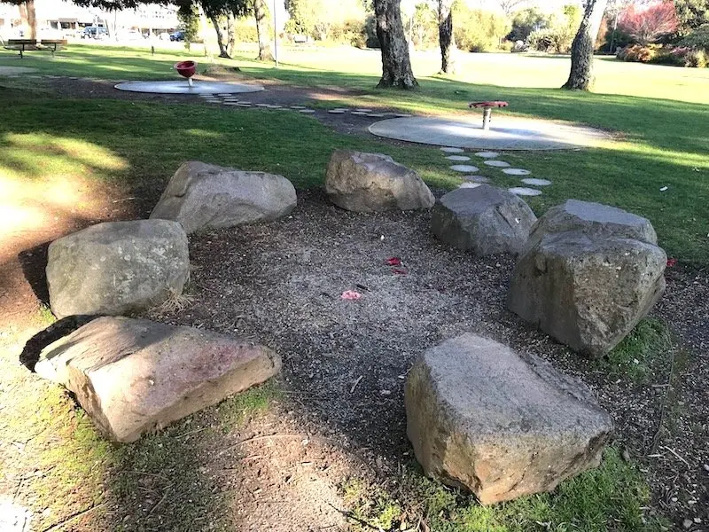 photo - taupo playground talking circle