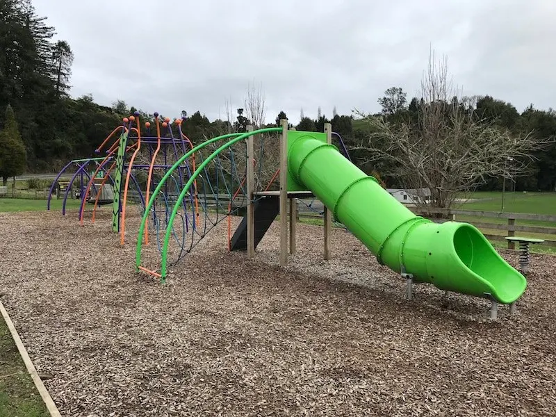waitomo playground slide pic
