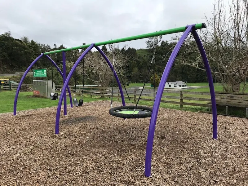 waitomo playground swings pic