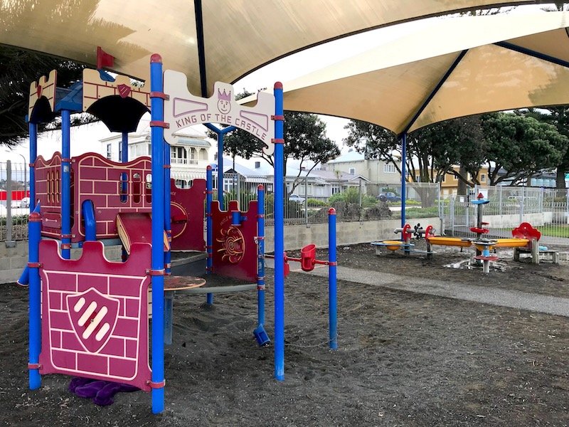 Napier Playground toddler fort