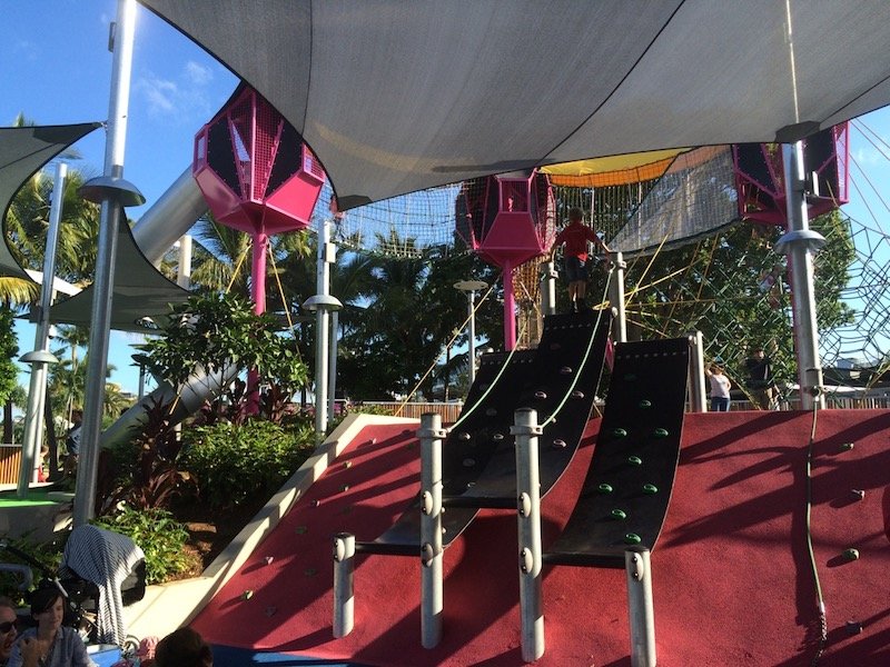 riverside green playground climbing area pic
