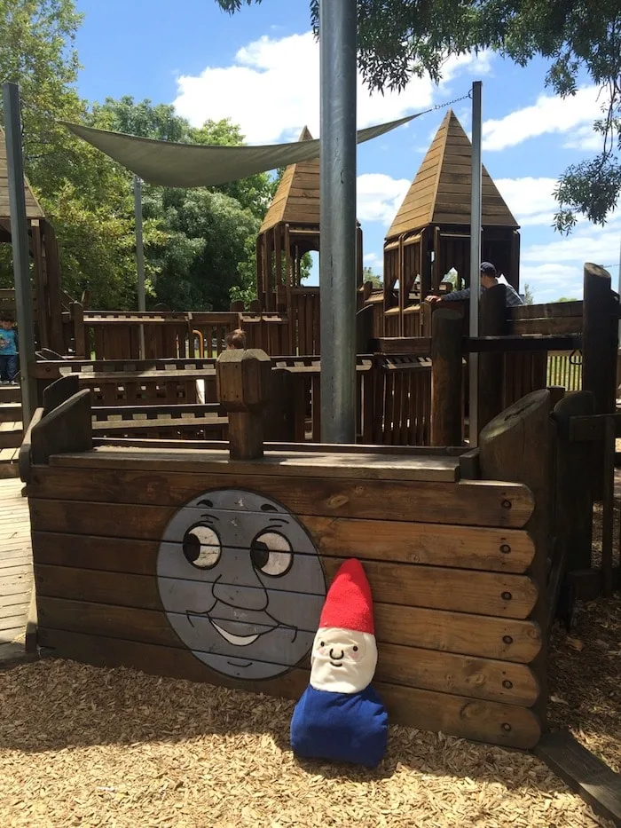 Albert Park playground in melbourne pic