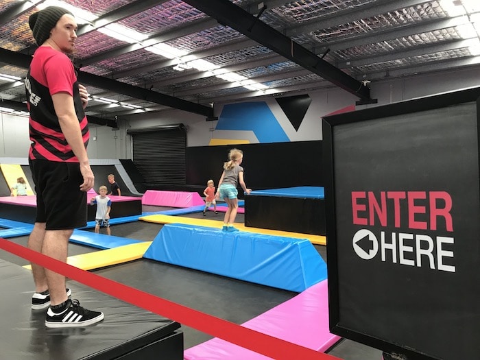Bounce Inc Gold Coast trampoline park mats pic