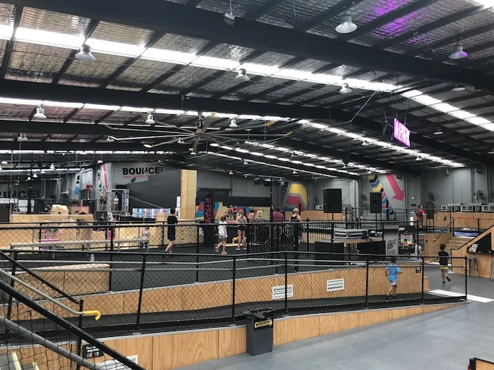 Bounce Air Factory trampoline park pic