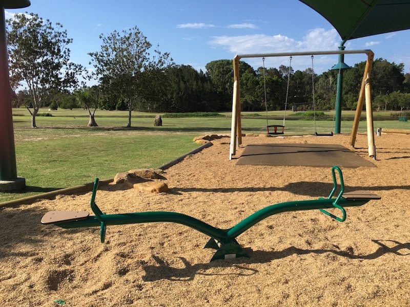 gold coast regional botanic gardens benowa seesaw pic