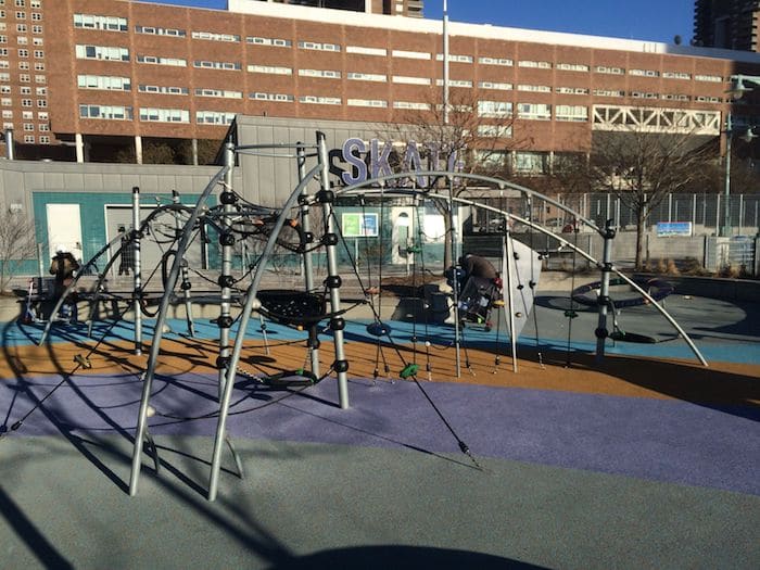 Pier 25 Playground in New York. ROAM THE GNOME Family Travel Website. Hundreds of fun ideas and activities to help you plan and book your next family vacation or weekend adventure.