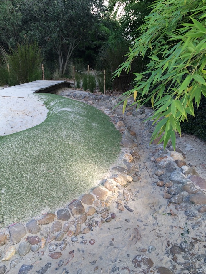 Ian Potter Foundation Childrens Garden Melbourne rill stream pic