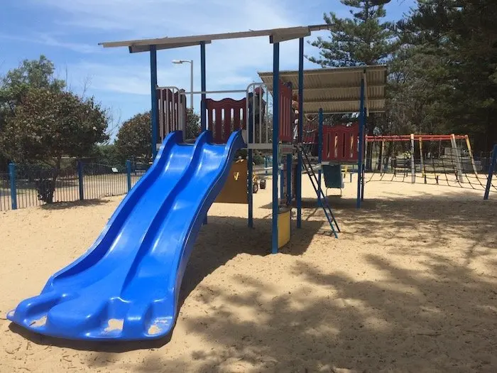 photo - north burleigh playground gold coast slides