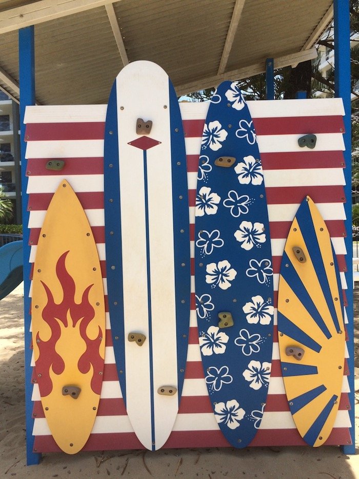 photo - north burleigh playground gold coast surfboards