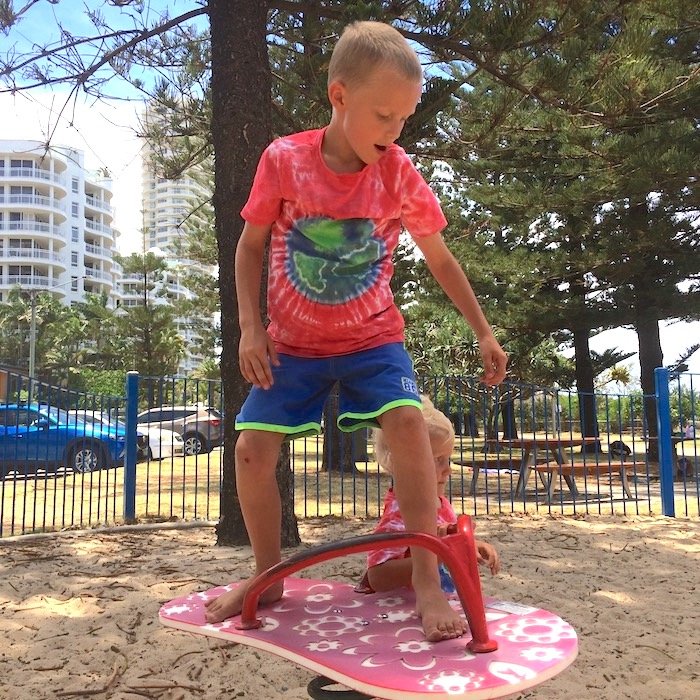 photo - north burleigh playground wobble board