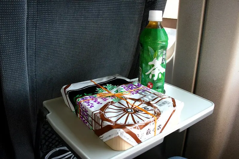 breakfast bento on the shinkansen train pic by christian kadluba