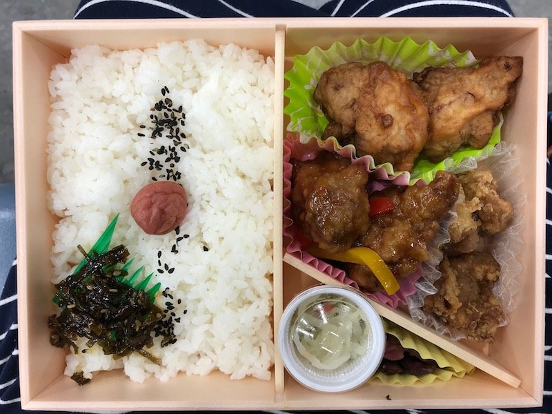 eki bento for train travel in japan pic 