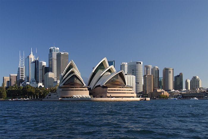 sydney travel blog - Sydney CBD view