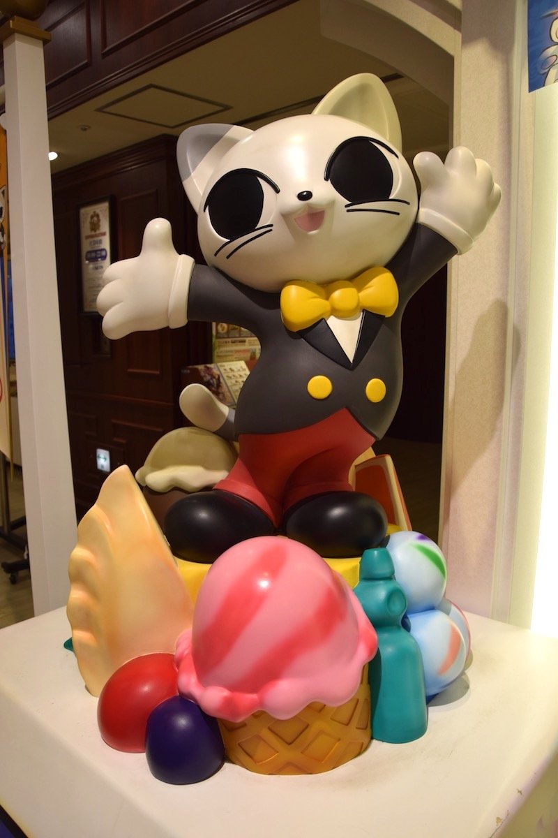 image - namco namja town cat sculpture