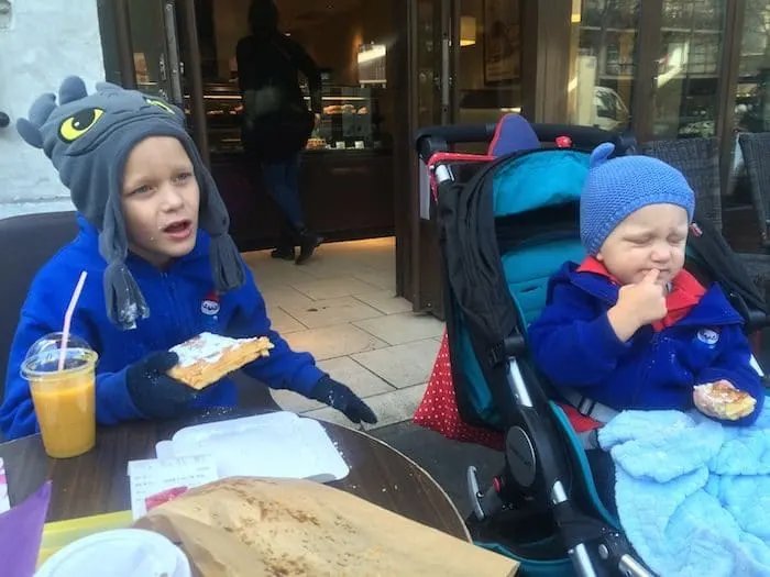 paris breakfast with kids