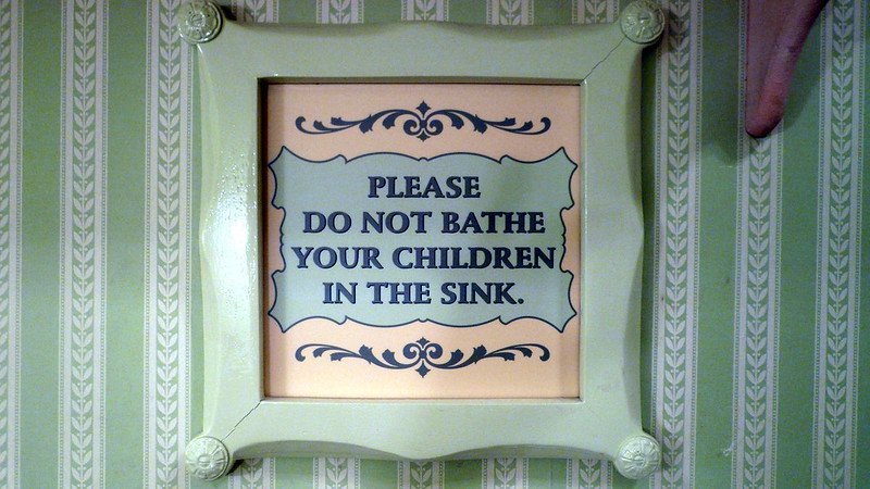 disneyland sign by cory doctorow 