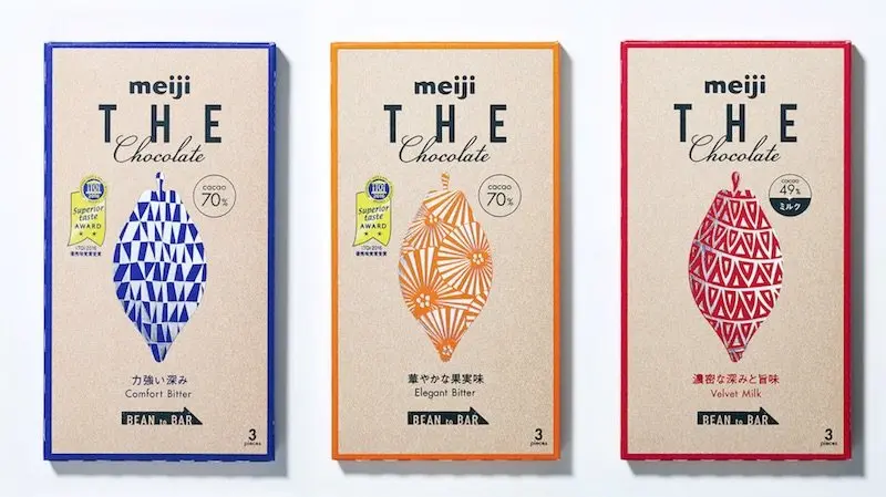 Meiji THE chocolate three flavors