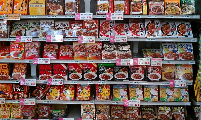 curry at a japanese supermarket pic by yuya tamai