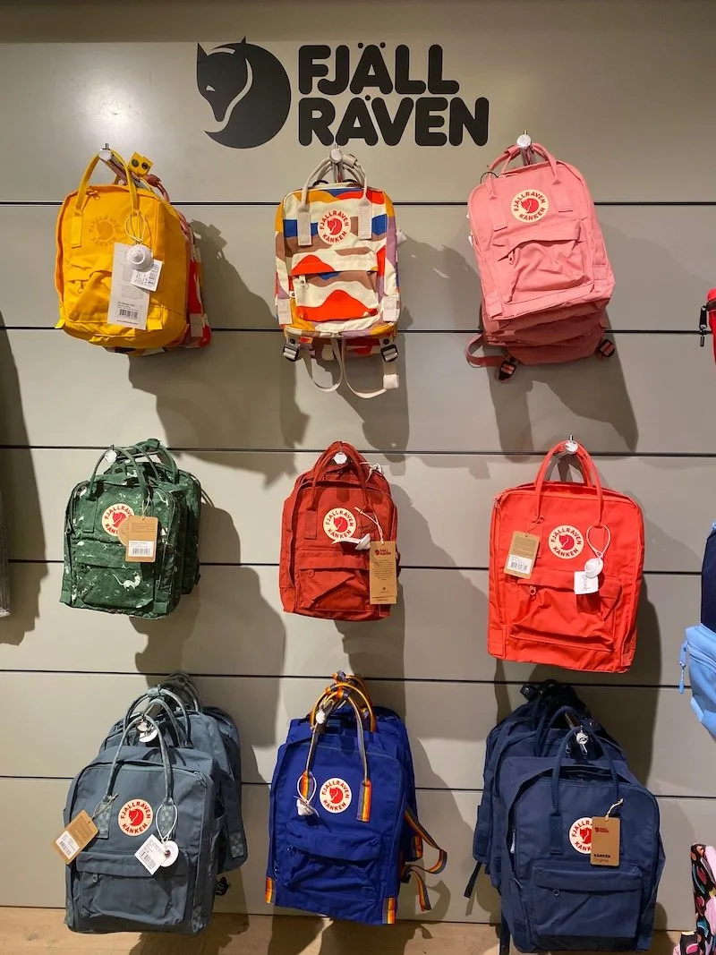 harrods fjallraven kanken bags pic