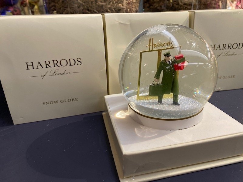 harrods snowglobe