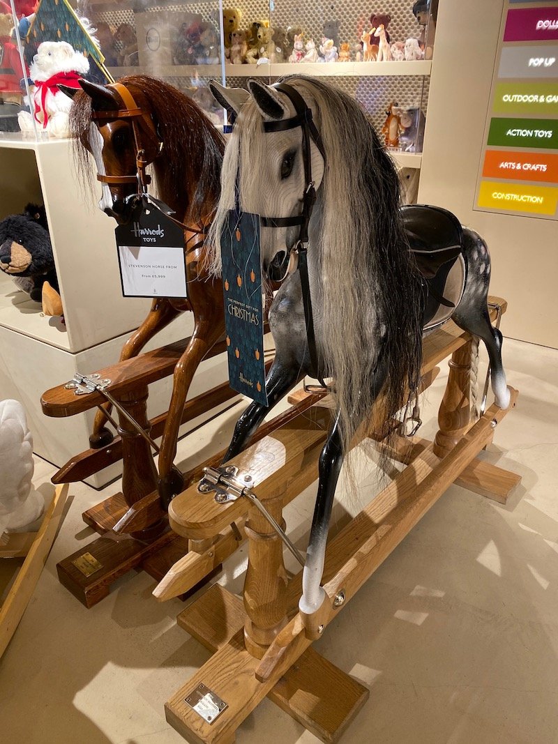 harrods rocking horse