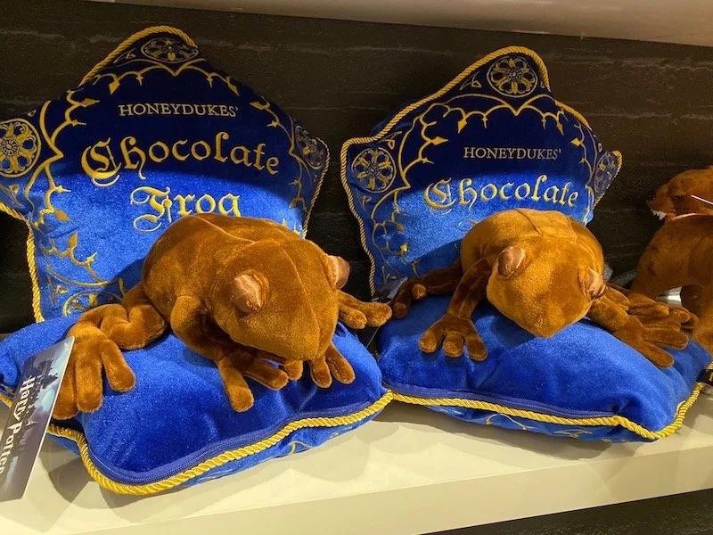 harry potter chocolate frog pillows 800