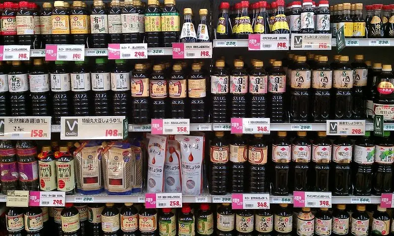 japanese soy sauce bottles pic by yuya tamai