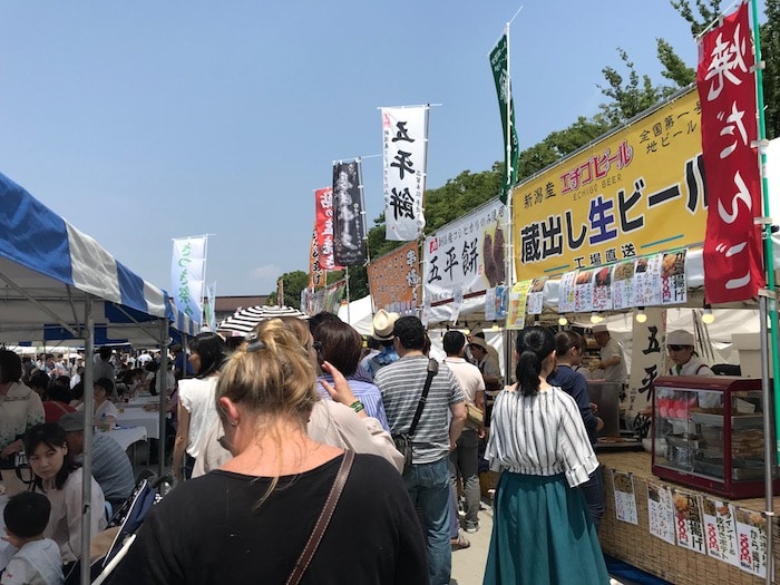 japanese street food festival in ueno - what to eat in tokyo