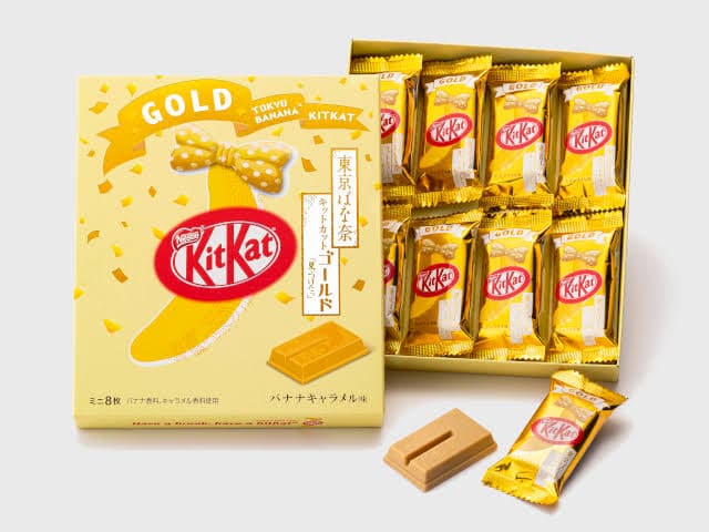 tokyo banana kit kat gold pic