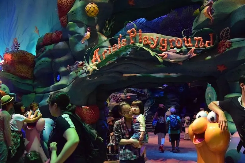 ariels playground at disneysea mermaid lagoon pic 800