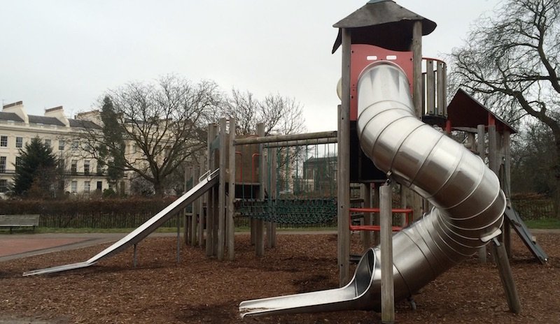 image - Gloucester Gate Playground in Regents Park Giant Fort 800