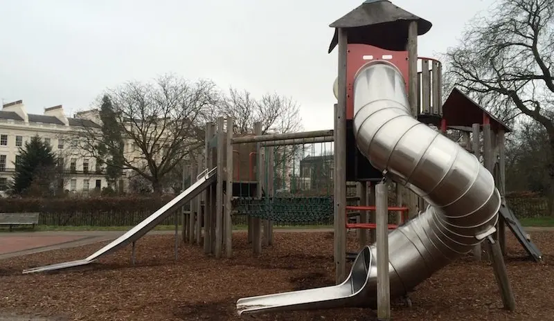 image - Gloucester Gate Playground in Regents Park Giant Fort 800