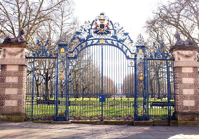image - gate at green park london by emily jackson