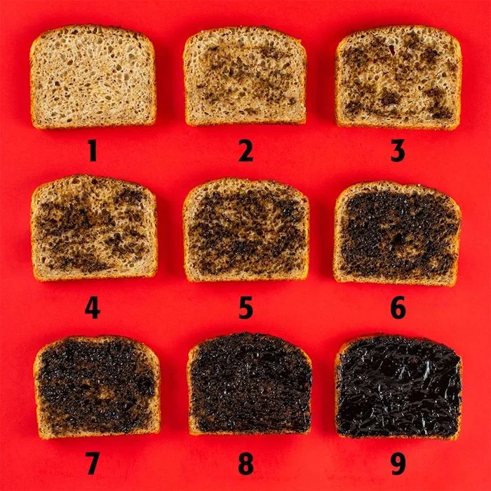marmite levels on toast pic