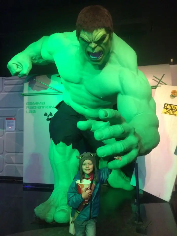 image - madame tussauds nyc the hulk with ned