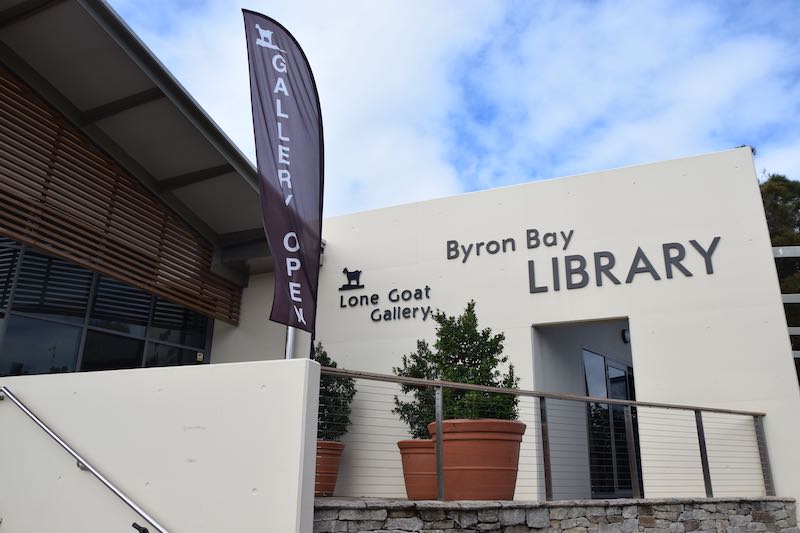 lone goat art gallery byron bay pic