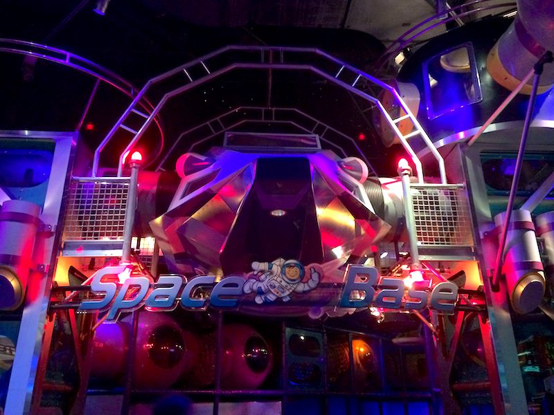 Disney World playgrounds - space base epcot