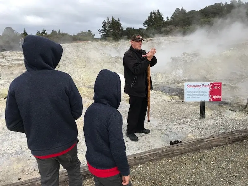 Win travel competitions - Hells Gate Rotorua Spraying Pools 800