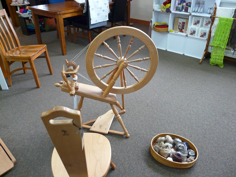 ashford spinning wheel by jane nearing 