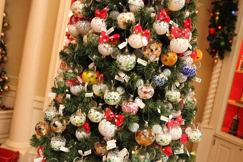 best disney souvenirs - disney tree ornaments at Epcot center