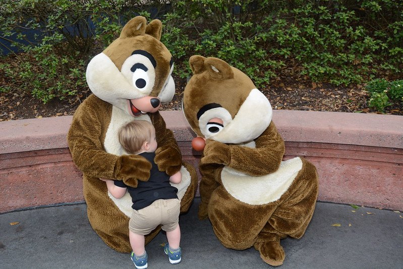 chip and dale campfire hug by mattcc716