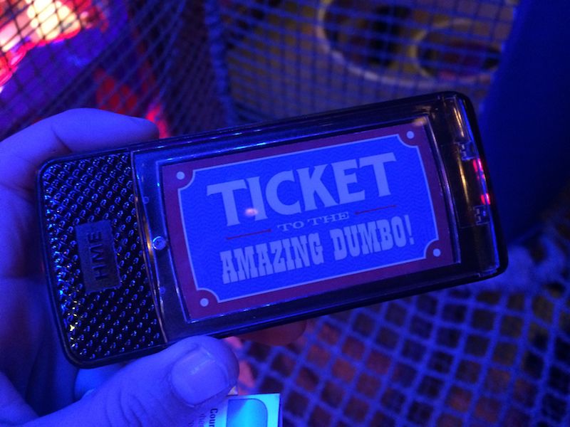 dumbo interactive ride queue buzzer