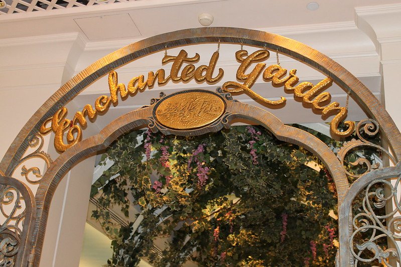 enchanted garden restaurant at hong kong disneyland hotel by loren javie