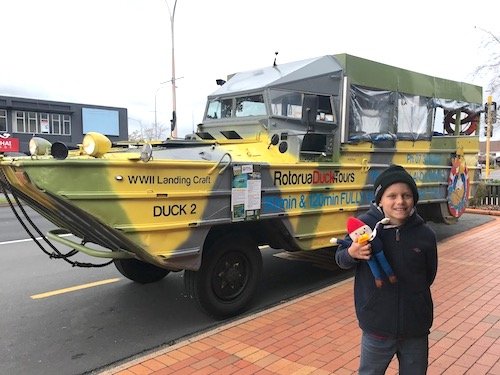 image - how to win competitions - rotorua duck tours vehicle 500